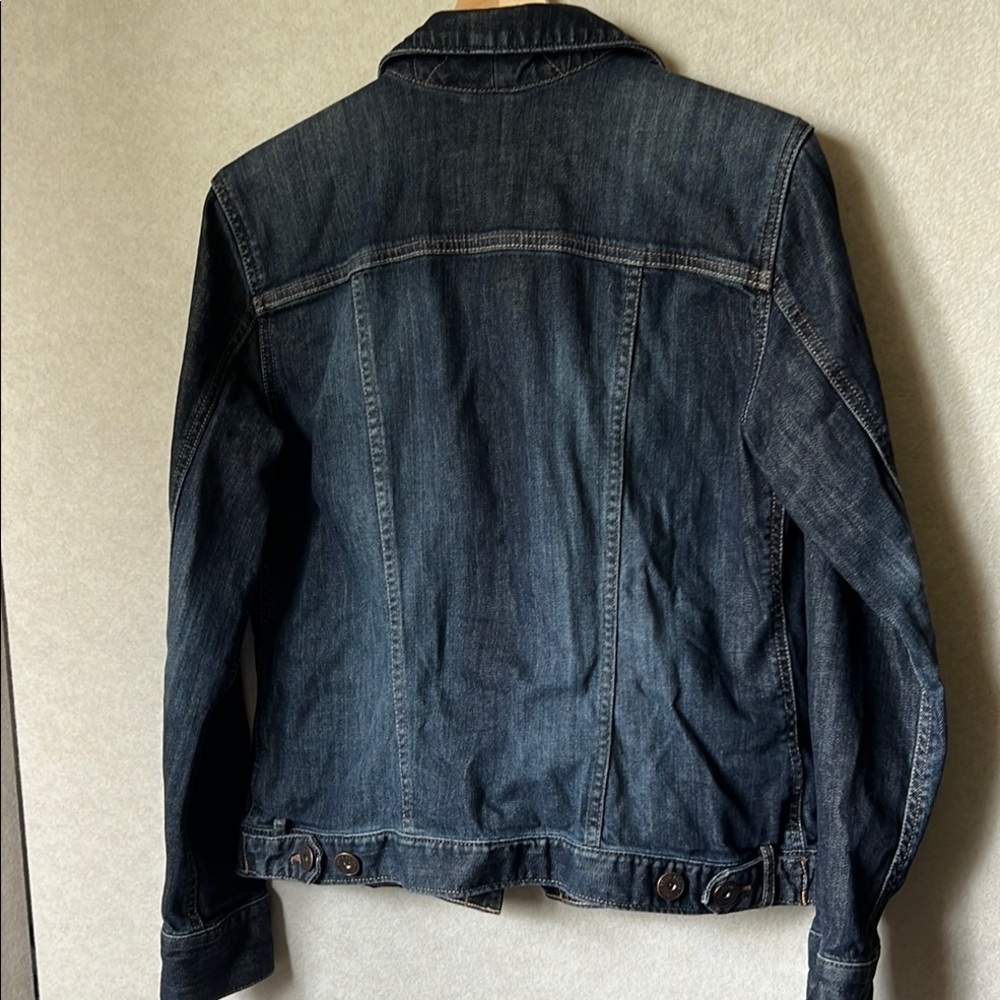 Eddie Bauer Dark Indigo Denim Jacket - Picture 3 of 5